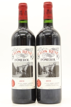 (2) 2010 Clos Rene, Pomerol &diams;