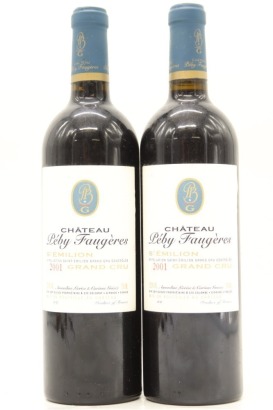 (2) 2001 Chateau Peby Faugeres, Saint-Emilion Grand Cru &diams;