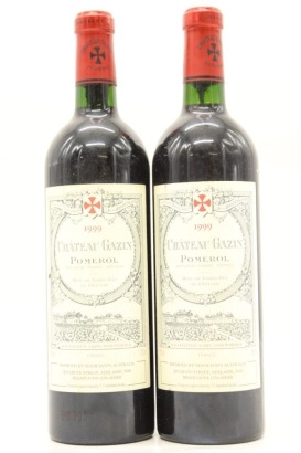 (2) 1999 Chateau Gazin, Pomerol &diams;