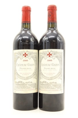 (2) 2000 Chateau Gazin, Pomerol [JR17] &diams;