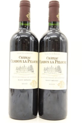 (2) 2010 Chateau Cambon La Pelouse, Haut-Medoc [JR16] &diams;