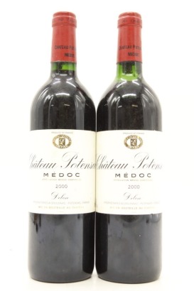 (2) 2000 Chateau Potensac, Medoc [JR16.5] &diams;