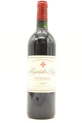 (1) 2000 Chateau Gazin L'Hospitalet de Gazin, Pomerol &diams;