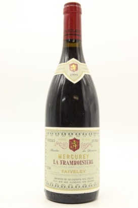 (1) 1999 Domaine Faiveley Domaine de la Framboisiere Mercurey 'La Framboisiere', Cote Chalonnaise &diams;