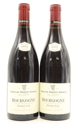 (2) 2005 Domaine Robert (Arnoux) Lachaux Bourgogne Pinot Fin, Burgundy [JR16] &diams;