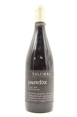 (1) 2012 Yalumba Paradox Shiraz, Northern Barossa &diams;