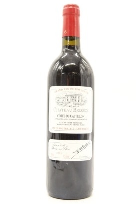 (1) 2003 Chateau Brisson, Cotes de Castillon &diams;