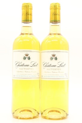 (2) 2021 Chateau Liot, Sauternes &diams;