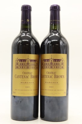 (2) 2003 Chateau Cantenac Brown, Margaux [JR16] &diams;