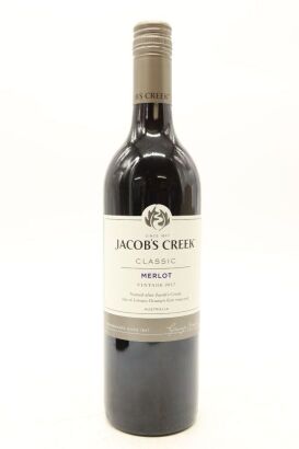 (1) 2017 Jacob's Creek Merlot, Australia