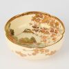 A Japanese Mid-20th Century Satsuma Landscape Bowl