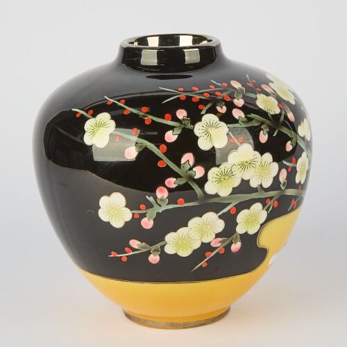 A Japanese &lsquo;Cherry Blossom&rsquo; Jar