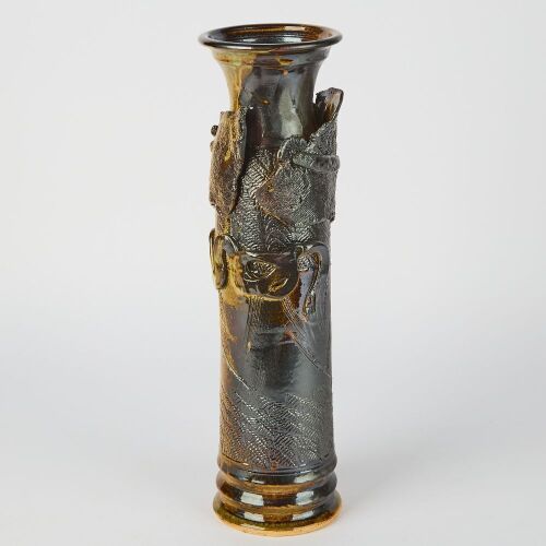 A Japanese Studio Pottery Vase