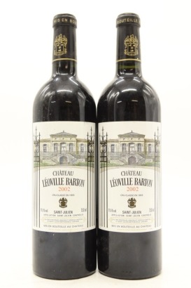 (2) 2002 Chateau Leoville Barton, Saint-Julien [JR17] &diams;