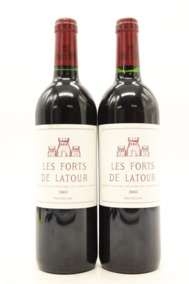 (2) 2002 Chateau Latour 'Les Forts de Latour', Pauillac [JR16.5] &diams;