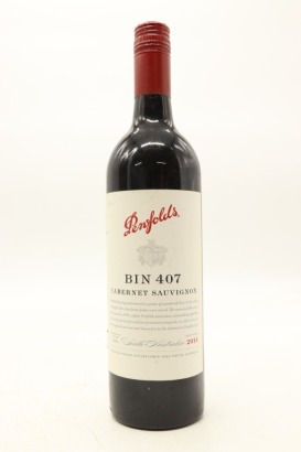 (1) 2014 Penfolds Bin 407 Cabernet Sauvignon, South Australia &diams;