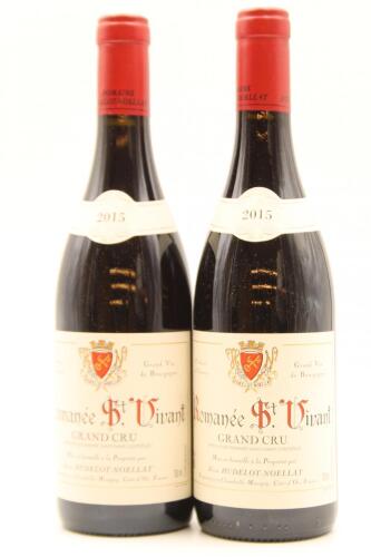 (2) 2015 Alain Hudelot-Noellat Romanee-Saint-Vivant Grand Cru, Cote de Nuits [JR18] [RP96]