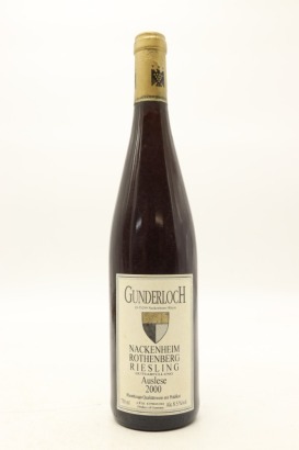 (1) 2000 Gunderloch Nackenheimer Rothenberg Riesling Auslese Goldkapsel, Rheinhessen &diams;