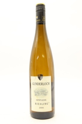 (1) 2006 Gunderloch Riesling Spatlese, Rheinhessen &diams;