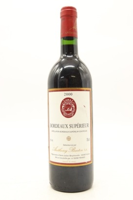 (1) 2000 Anthony Barton, Bordeaux Superieur &diams;