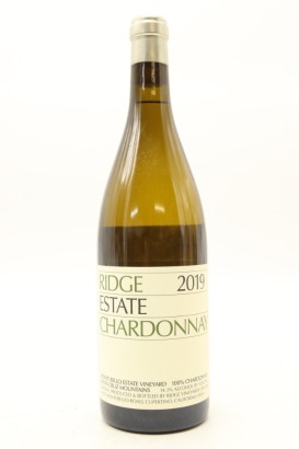 (1) 2019 Ridge Vineyards Estate Chardonnay, Santa Cruz Mountains &diams;