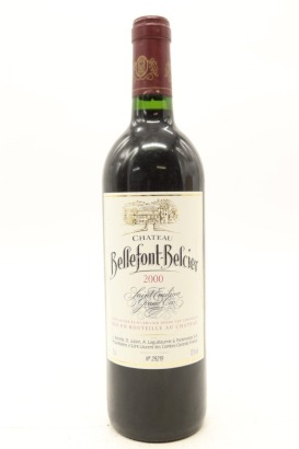 (1) 2000 Chateau Bellefont-Belcier, Saint-Emilion Grand Cru &diams;