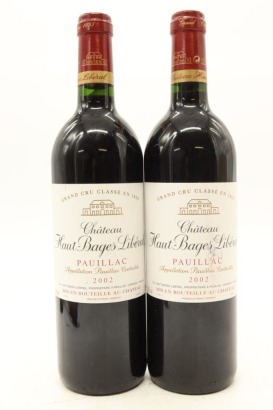 (2) 2002 Chateau Haut-Bages Liberal, Pauillac [JR16] &diams;