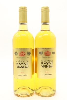 (2) 2021 Chateau de Rayne Vigneau, Sauternes [JR16.5] &diams;