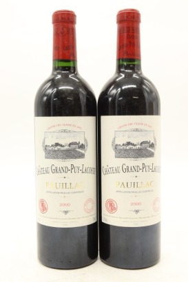 (2) 2000 Chateau Grand-Puy-Lacoste, Pauillac [JR17.5] &diams;
