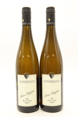(2) 2006 Gunderloch Jean Baptiste Riesling Kabinett, Rheinhessen &diams;