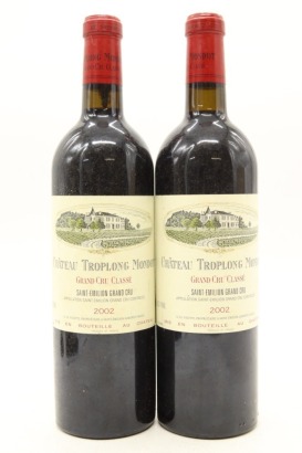 (2) 2002 Chateau Troplong Mondot, Saint-Emilion Grand Cru &diams;
