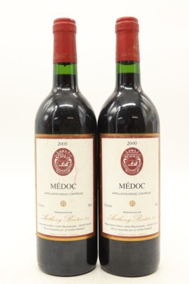 (2) 2000 Anthony Barton Medoc, Bordeaux &diams;