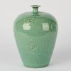 A Korean Celadon Carved Vase