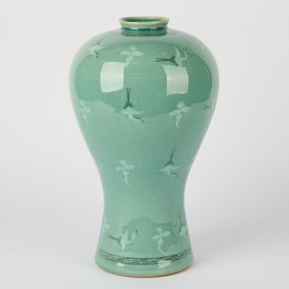 A Korean Celadon Vase