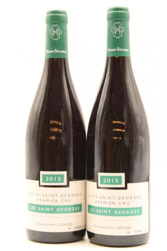 (2) 2015 Domaine Henri Gouges Les Saint-Georges, Nuits-Saint-Georges Premier Cru