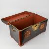 A Chinese 19th Century Wooden Box With &ldquo;Fu Shou Xi&rdquo; Characters - 2