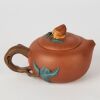 A Chinese 20th Century Purple Clay Teapot