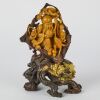 A Chinese Shoushan Stone Figure of Shouxing