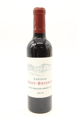 (1) 2016 Chateau Haut Brisson, Saint-Emilion Grand Cru, 375ml &diams;