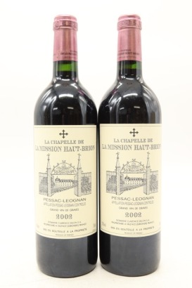 (2) 2002 La Chapelle de La Mission Haut-Brion, Pessac-Leognan &diams;
