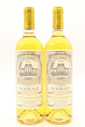 (2) 2021 Chateau de Myrat, Sauternes - Barsac &diams;