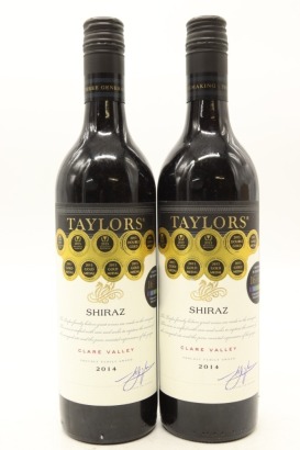 (2) 2014 Taylors Shiraz, Clare Valley &diams;