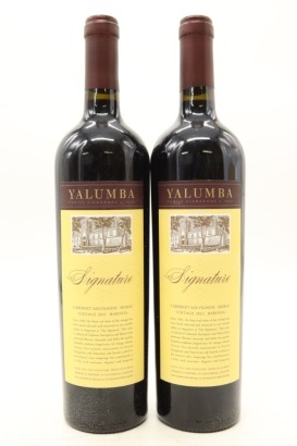 (2) 2012 Yalumba The Signature Cabernet Sauvignon - Shiraz, Barossa Valley &diams;