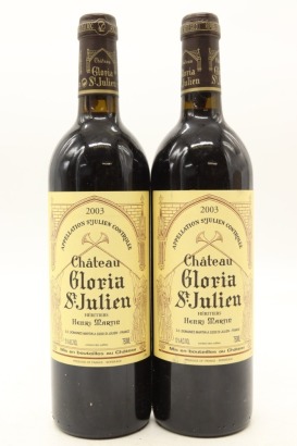 (2) 2003 Chateau Gloria, Saint-Julien [JR16] &diams;