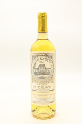 (1) 2021 Chateau de Myrat, Sauternes - Barsac &diams;
