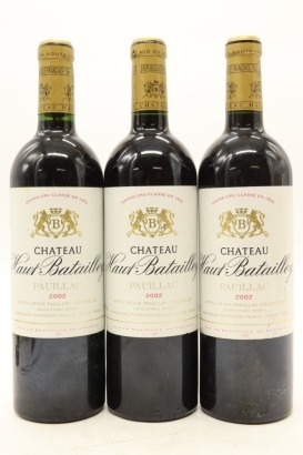 (3) 2002 Chateau Haut-Batailley, Pauillac &diams;