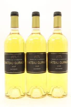(3) 2020 Chateau Guiraud, Sauternes [JR16.5] &diams;