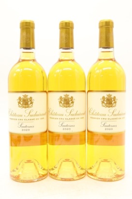 (3) 2020 Chateau Suduiraut, Sauternes [RP96] &diams;