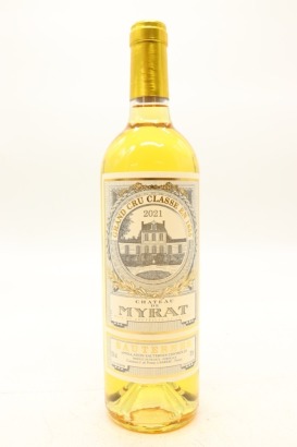 (1) 2021 Chateau de Myrat, Sauternes - Barsac &diams;