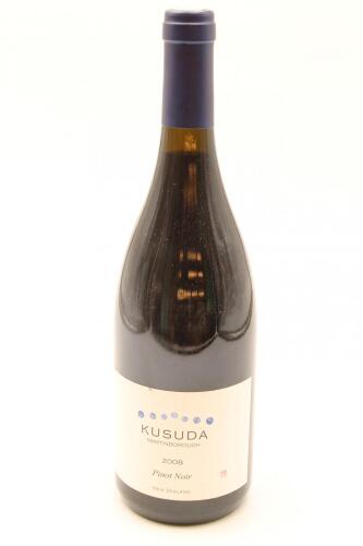 (1) 2008 Kusuda Pinot Noir, Martinborough [JR18] [BC95]